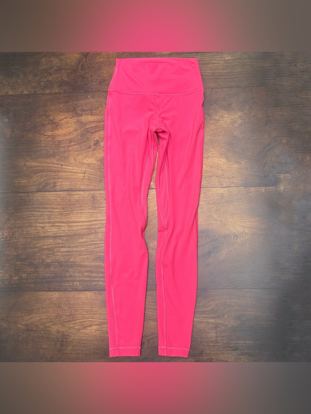 Lululemon Align High Rise Leggings 28" In Pale Raspberry Size 4 - Picture 2 of 6